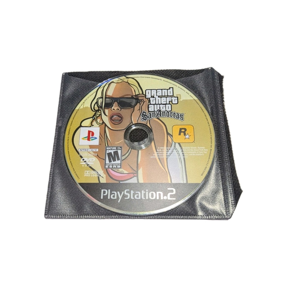 Grand Theft Auto: San Andreas (Sony Playstation 2) (PS2) GTA